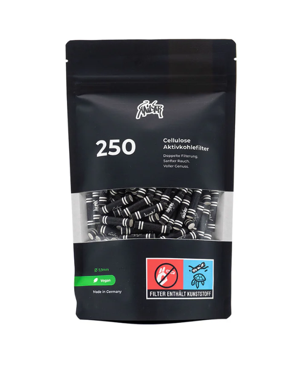 250 Cellulose Slim Aktivkohlefilter